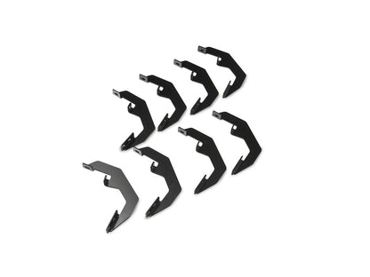 Barricade PNC Side Step Bars; Textured Black (19-25 Sierra 1500 Crew Cab)