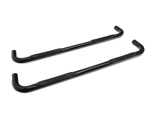 Barricade 3-Inch Side Step Bars; Body Mount; Black (19-25 Sierra 1500 Double Cab)