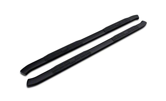 Barricade PNC Side Step Bars; Textured Black (19-25 Sierra 1500 Double Cab)