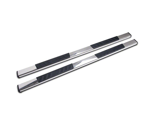 Barricade T4 Side Step Bars; Stainless Steel (19-25 Sierra 1500 Double Cab)