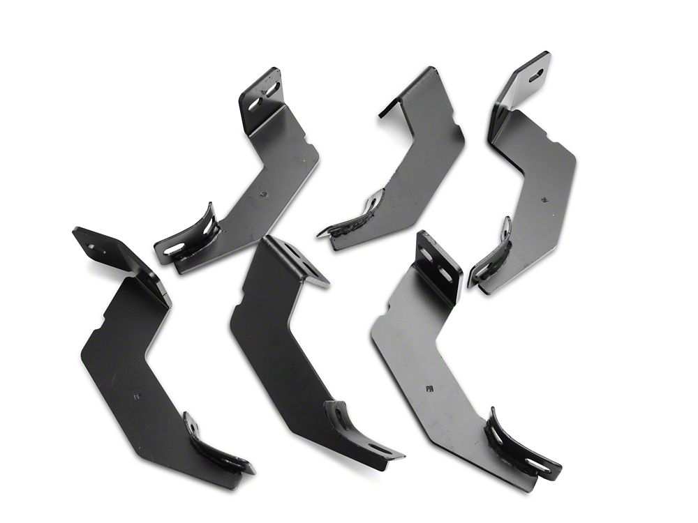 Barricade Saber 5-Inch Aluminum Side Step Bars; Black Cover Plates (19-25 Sierra 1500 Double Cab)