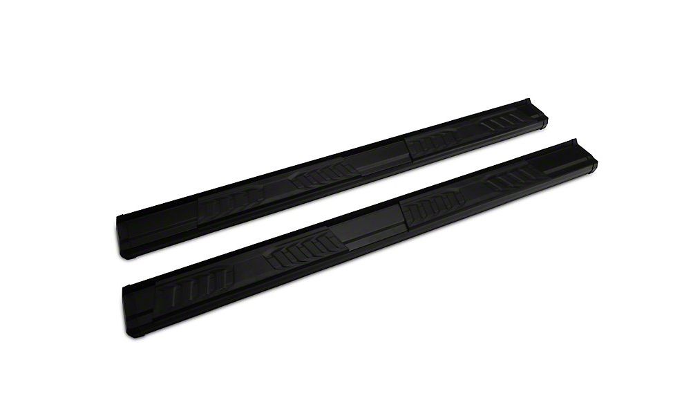 Barricade S6 Running Boards; Black (19-25 Sierra 1500 Double Cab)