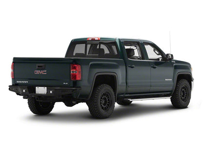 Barricade Pre-Runner Rear Bumper with LED Fog Lights (07-18 Sierra 1500)