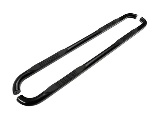 Barricade 3-Inch Side Step Bars; Black (19-25 Sierra 1500 Crew Cab)