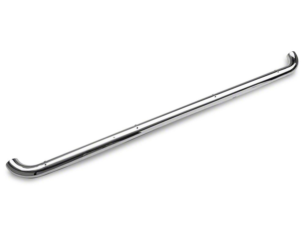 Barricade 3-Inch Side Step Bars; Stainless Steel (19-25 Sierra 1500 Crew Cab)
