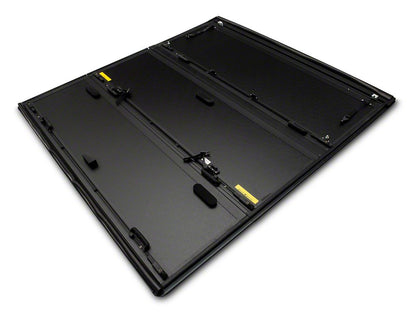 Barricade Low Profile Hard Tri-Fold Tonneau Cover (19-25 Sierra 1500 w/ 5.80-Foot Short Box)