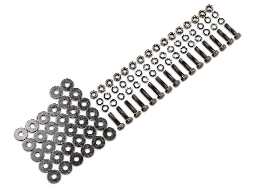 Barricade Replacement Running Board Hardware Kit for S512845 Only (19-25 Sierra 1500 Crew Cab)
