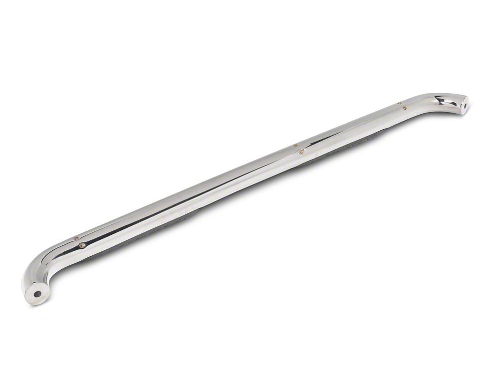 Barricade E-Series 3-Inch Side Steps; Stainless Steel; Rocker Panel Mount (19-25 Sierra 1500 Double Cab)