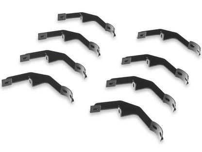Barricade E-Series Oval Straight Side Step Bars; Stainless Steel (19-25 Sierra 1500 Crew Cab)
