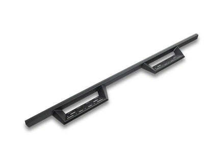 Barricade Canyon Drop Steps; Textured Black (19-25 Sierra 1500 Crew Cab)