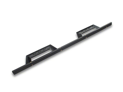 Barricade Canyon Drop Steps; Textured Black (19-25 Sierra 1500 Crew Cab)