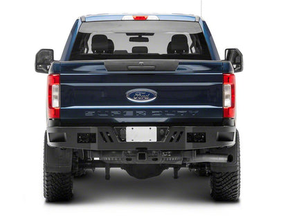 Barricade HD Rear Bumper; Textured Black (17-22 F-250 Super Duty)