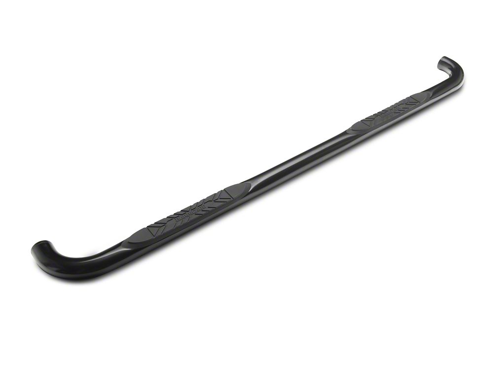 Barricade 3-Inch 90 Degree Bent End Side Step Bars; Black (17-25 F-250 Super Duty SuperCrew)