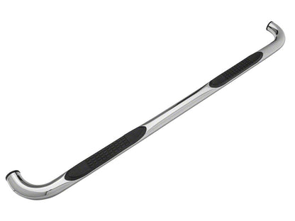Barricade 3-Inch 90 Degree Bent End Side Step Bars; Stainless Steel (17-25 F-250 Super Duty SuperCab)