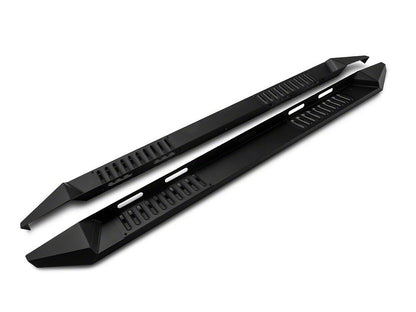 Barricade Steel Running Boards; Black (17-25 F-250 Super Duty SuperCrew)