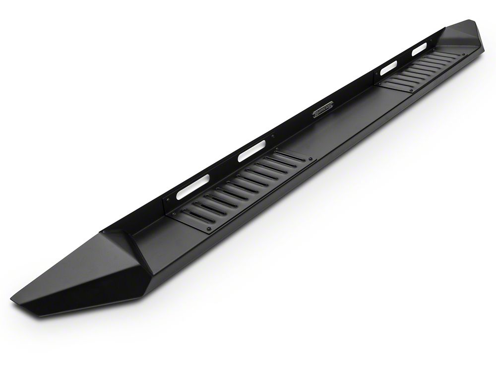 Barricade Steel Running Boards; Black (17-25 F-250 Super Duty SuperCab)