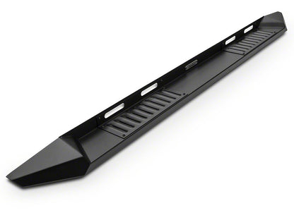 Barricade Steel Running Boards; Black (17-25 F-250 Super Duty SuperCab)