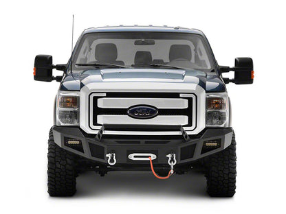 Barricade HD Front Winch Bumper with LED Lighting (11-16 F-250 Super Duty)
