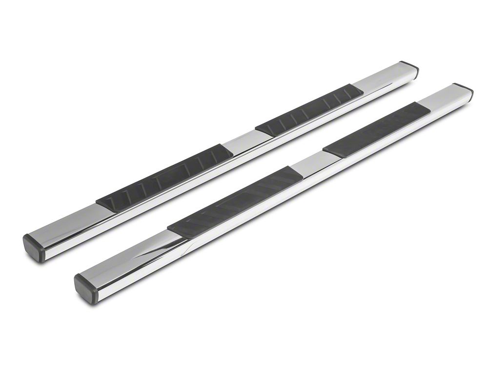 Barricade T4 Side Step Bars; Stainless Steel (17-25 F-250 Super Duty SuperCab)