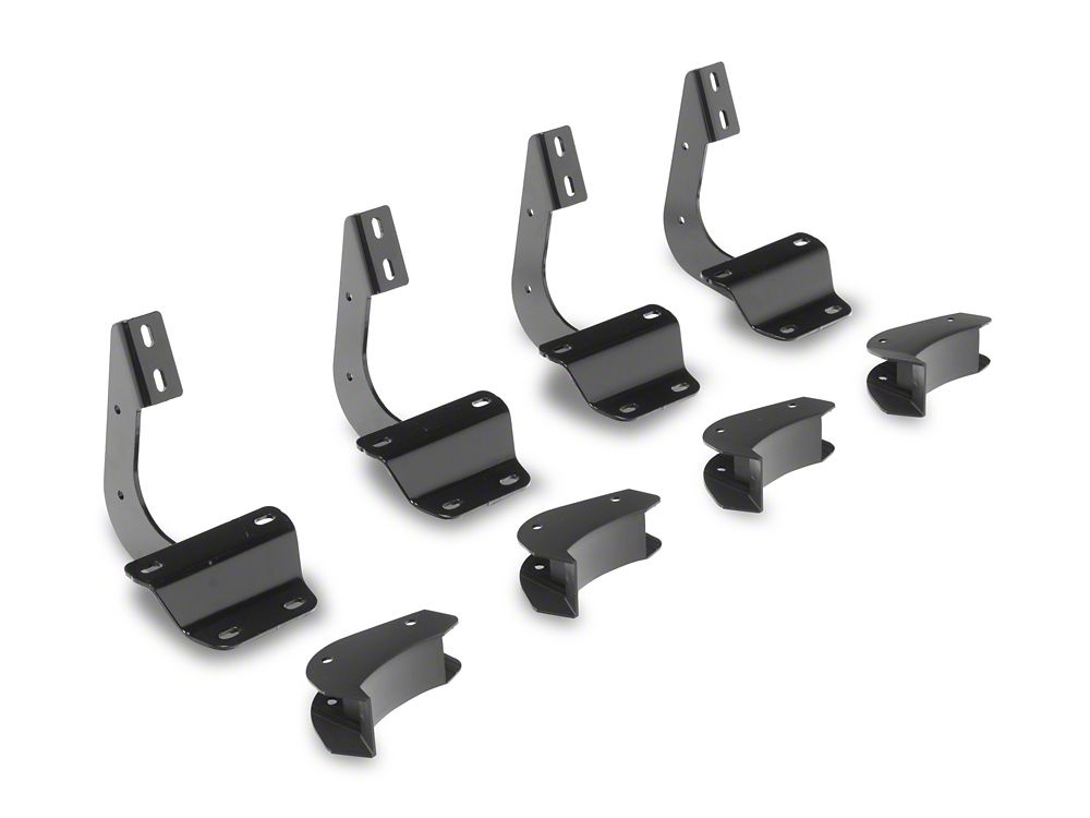 Barricade T4 Side Step Bars; Stainless Steel (17-25 F-250 Super Duty SuperCab)