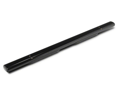 Barricade E-Series 5-Inch Straight End Side Step Bars; Black (17-25 F-250 Super Duty SuperCab)