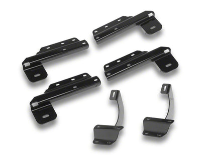 Barricade E-Series 3-Inch Side Step Bars with 90 Degree Bent Ends; Stainless Steel (17-25 F-250 Super Duty SuperCrew)