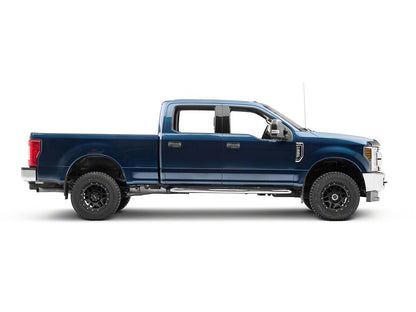 Barricade E-Series 3-Inch Side Step Bars with 90 Degree Bent Ends; Stainless Steel (17-25 F-250 Super Duty SuperCrew)