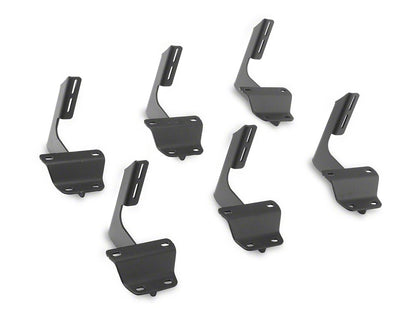 Barricade HD Steel Running Boards; Texutred Black (17-25 F-250 Super Duty SuperCrew)