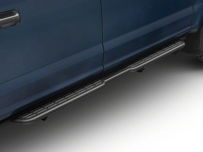 Barricade Formed HD Running Boards; Textured Black (17-25 F-250 Super Duty SuperCrew)