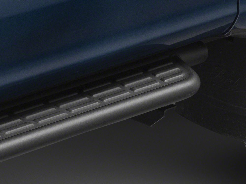 Barricade Formed HD Running Boards; Textured Black (17-25 F-250 Super Duty SuperCrew)