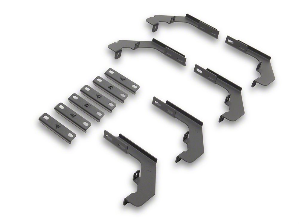 Barricade Formed HD Running Boards; Textured Black (17-25 F-250 Super Duty SuperCrew)