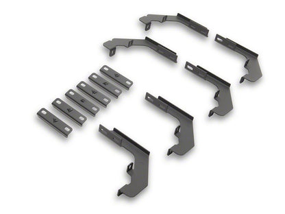 Barricade Formed HD Running Boards; Textured Black (17-25 F-250 Super Duty SuperCrew)