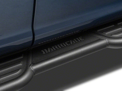 Barricade Formed HD Running Boards; Textured Black (17-25 F-250 Super Duty SuperCrew)