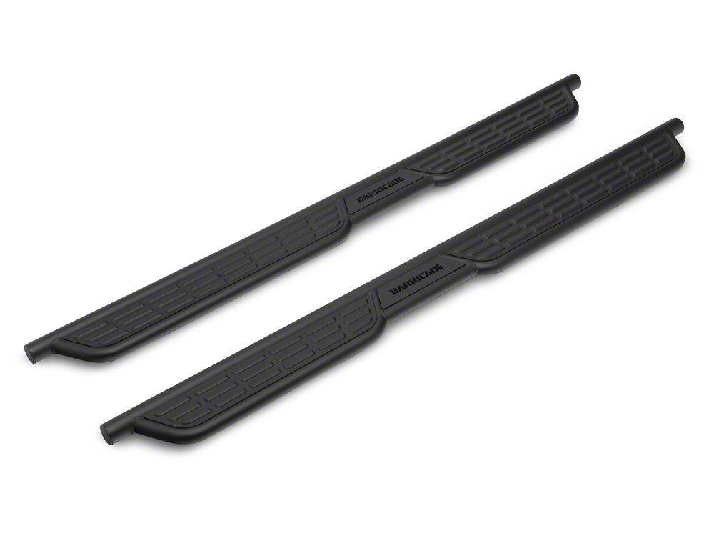 Barricade Formed HD Running Boards; Textured Black (17-25 F-350 Super Duty SuperCab)