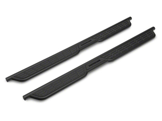 Barricade Formed HD Running Boards; Textured Black (17-25 F-350 Super Duty SuperCab)
