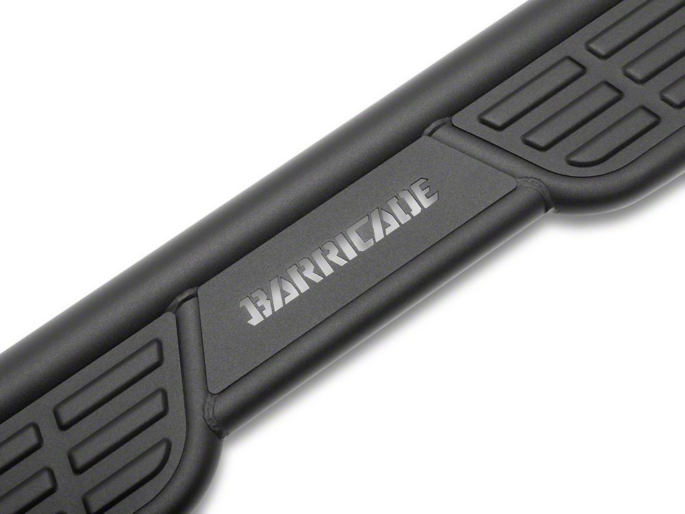 Barricade Formed HD Running Boards; Textured Black (17-25 F-350 Super Duty SuperCab)