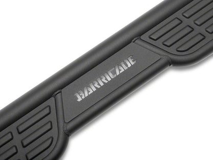 Barricade Formed HD Running Boards; Textured Black (17-25 F-350 Super Duty SuperCab)
