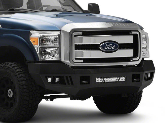 Barricade HD Front Bumper with LED Fog Lights and 20-Inch LED Light Bar (11-16 F-250 Super Duty)