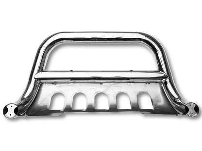 Barricade 3-Inch Bull Bar; Stainless Steel (07-10 Sierra 3500 HD)