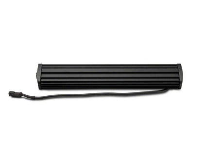 Barricade 3.50-Inch Bull Bar with Skid Plate and 20-Inch LED Light Bar; Stainless Steel (11-19 Sierra 3500 HD)
