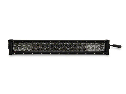Barricade 3.50-Inch Bull Bar with Skid Plate and 20-Inch LED Light Bar; Textured Black (11-19 Sierra 3500 HD)