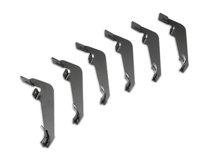 Barricade 3-Inch Side Step Bars; Body Mount; Black (20-25 Sierra 3500 HD Double Cab)
