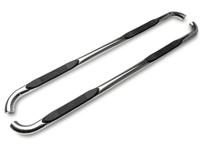 Barricade 3-Inch Side Step Bars; Stainless Steel (20-25 Sierra 3500 HD Crew Cab)