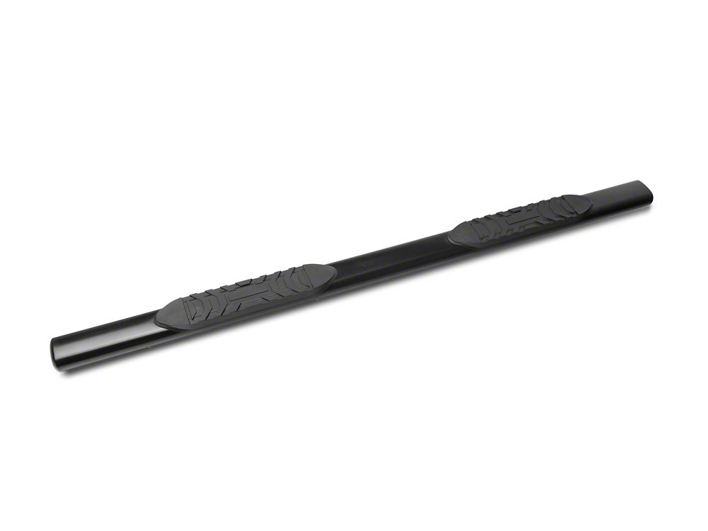 Barricade 5-Inch Oval Side Step Bars; Black (20-25 Sierra 3500 HD Crew Cab)
