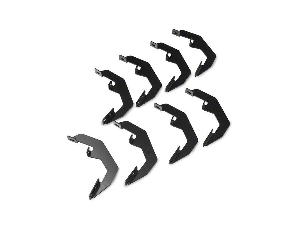 Barricade 5-Inch Oval Side Step Bars; Black (20-25 Sierra 3500 HD Crew Cab)