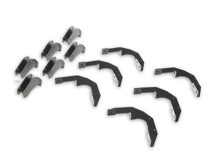 Barricade I4 Running Boards; Textured Black (20-25 Sierra 3500 HD Double Cab)