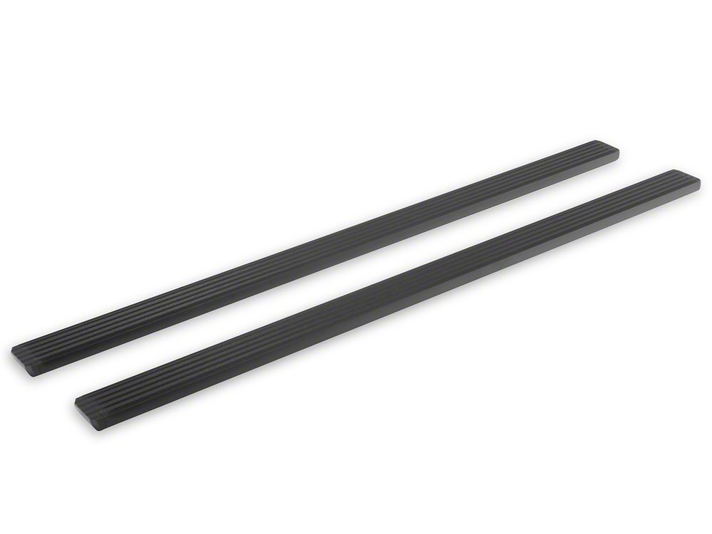 Barricade I4 Running Boards; Textured Black (20-25 Sierra 3500 HD Crew Cab)
