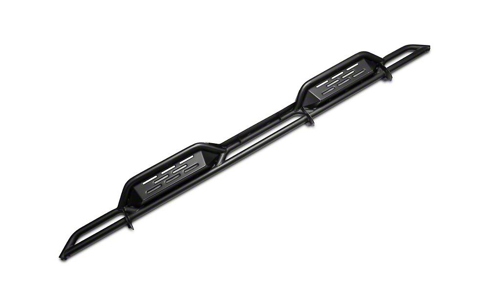 Barricade NB1 Running Boards; Textured Black (20-25 Sierra 3500 HD Double Cab)