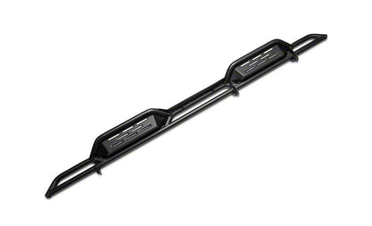 Barricade NB1 Running Boards; Textured Black (20-25 Sierra 3500 HD Double Cab)