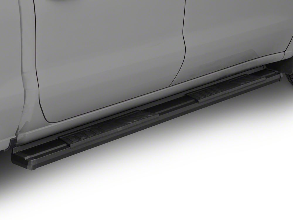 Barricade S6 Running Boards; Black (20-25 Sierra 3500 HD Crew Cab ...